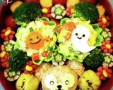簡単キャラ弁☆オバケ＆かぼちゃオバケ作り方12写真