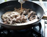 豚しゃぶ風ごまドレパスタ作り方4写真