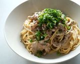 豚しゃぶ風ごまドレパスタ作り方9写真