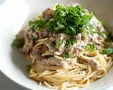 豚しゃぶ風ごまドレパスタ作り方10写真