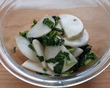 【野菜ソムリエ】京こかぶのシンプルサラダ作り方4写真