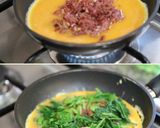 母の味☆コンビーフとほうれん草のオムレツ作り方5写真