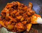 丸ごとかぼちゃで★チーズダッカルビ作り方9写真