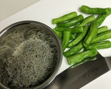 ししとうとおじゃこの炒め煮作り方1写真