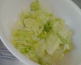 やみつき！レタスの中華風サラダ作り方1写真