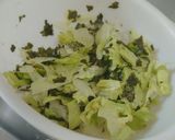やみつき！レタスの中華風サラダ作り方2写真