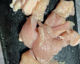 鶏むね肉とセロリのエスニックパスタ作り方1写真