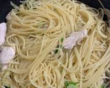 鶏むね肉とセロリのエスニックパスタ作り方8写真