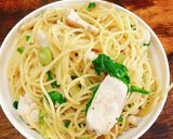 鶏むね肉とセロリのエスニックパスタ作り方10写真