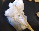自炊飯　畳み豚バラ薄切りとなすの山芋がけ作り方9写真