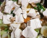 ☆豚肉とチンゲン菜のふわトロ豆腐餡☆作り方2写真