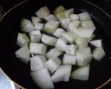 冬瓜と豚肉の煮物作り方2写真