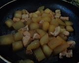 冬瓜と豚肉の煮物作り方8写真
