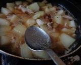 冬瓜と豚肉の煮物作り方7写真