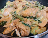 揚げ鶏と野菜のピリ辛ケチャマヨ炒め作り方6写真