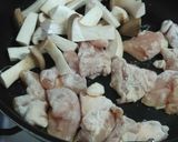 むね肉とエリンギの生姜焼き！ツルコリ食感作り方4写真