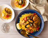 炊飯器で簡単！パエリア風ビーフン作り方7写真