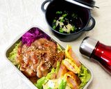 ラー油＆マヨin生姜焼き丼♪お弁当にも作り方8写真