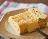 優しい味のネギ入りだし巻き卵作り方4写真