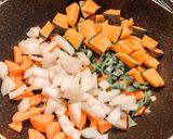 欲張り野菜とベーコンのドイツ風焼き芋作り方2写真