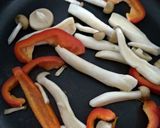 牛肉とパプリカの炒めもの☆作り方1写真