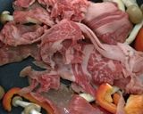 牛肉とパプリカの炒めもの☆作り方2写真