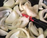 羊スライスと玉ねぎ焼き作り方5写真