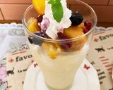 糖質制限☆マンゴーヨーグルトスムージー作り方3写真