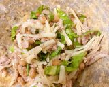 納豆とツナ缶、チーズの和え物作り方4写真