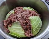 ホットクックでキャベツ丸ごとコンビーフ作り方2写真