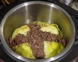 ホットクックでキャベツ丸ごとコンビーフ作り方4写真