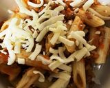 ミートペンネチーズ焼作り方6写真