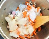 ほくほく里芋の具沢山豚汁(o^^o)作り方4写真