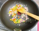 オートミールでコンソメリゾット作り方2写真