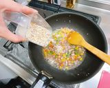 オートミールでコンソメリゾット作り方3写真