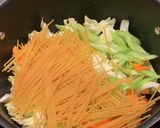 簡単！白菜とたっぷり野菜のヘルシーパスタ作り方3写真