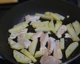 ヤゲン軟骨とジャガイモのガーリック焼き作り方3写真