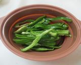旨い☆蒸し鶏とピーマンのネギ酢タレ♬作り方3写真