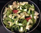 作り置きにgood.野菜たちの蒸し炒め作り方2写真