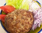 簡単♫ロコモコ風ハンバーグ丼作り方8写真