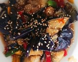 お弁当★茄子とパプリカデパ地下風★副菜作り方3写真