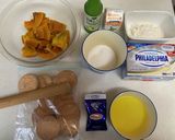 濃厚!かぼちゃのスティックチーズケーキ作り方1写真