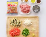 夏野菜を使い切り♪キーマカレービーフン作り方2写真