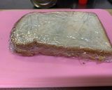 チョコバナナと卵とハムのミックスサンド作り方3写真