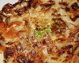 小麦粉、卵なしの米粉お好み焼き作り方11写真