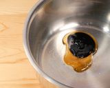 【便秘解消】寒天で作る黒ゴマプリン作り方1写真