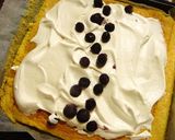 超簡単☆米粉ロールケーキ＠豆乳生クリーム作り方5写真