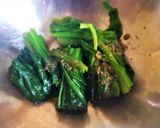 糸島ごま液茶漬け　ほうれん草のお浸し作り方5写真