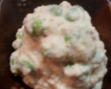 ヘルシー！ノンオイル！枝豆の白和え風！作り方5写真