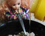 リカちゃん♡ニラ白和え(ごま豆腐韓国風)作り方12写真